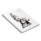 Shy Mr. Leaf Notizblock (Rechte Seite)