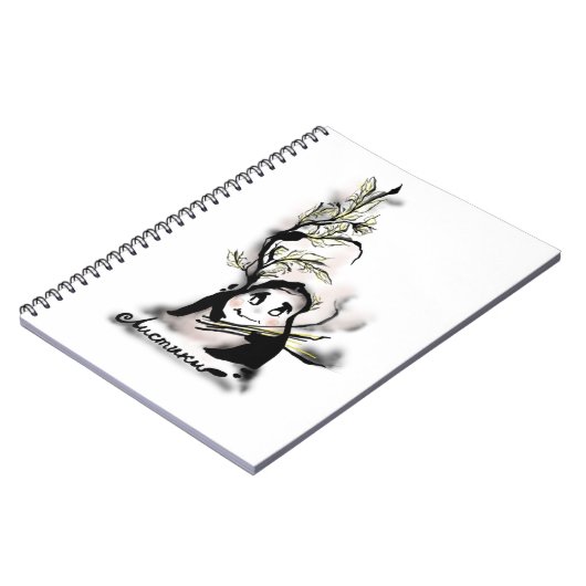 Shy Mr. Leaf Notizblock (Linke Seite)