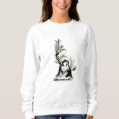 Shy Mr. Leaf Sweatshirt (Vorderseite)