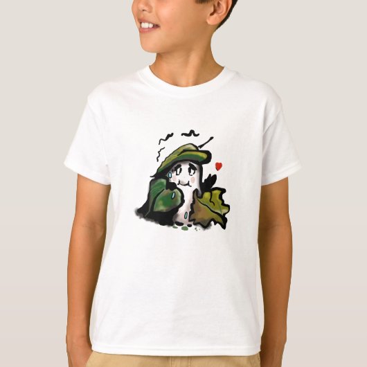 Shy Mr. Leaf T-Shirt (Vorderseite)
