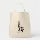 Shy Mr. Leaf Tragetasche (Vorne)