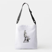 Shy Mr. Leaf Tragetaschen Mit Langen Trägern (Rückseite)