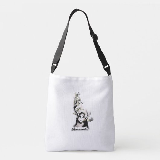 Shy Mr. Leaf Tragetaschen Mit Langen Trägern (Rückseite)