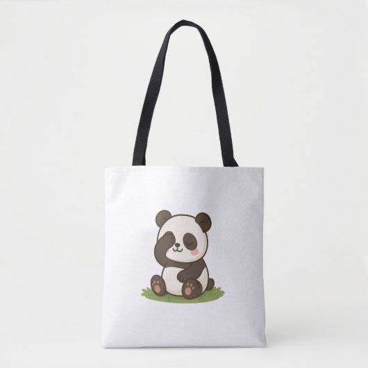 Shy Panda Moment Tasche (Vorderseite)