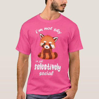 Shy Red Panda2 T-Shirt