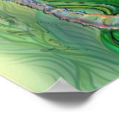 Shy Seepferd Mermaid Poster (Ecke)