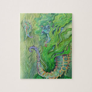 Shy Seepferd Mermaid Puzzle