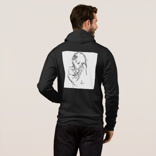 Shy Stuff Hoodie (Schwarz voll)