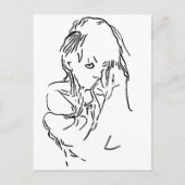 Shy Stuff Postkarte (Vorderseite)