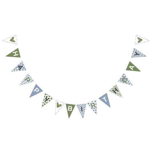 Shy Typ Happy Birthday Banner (Alle)