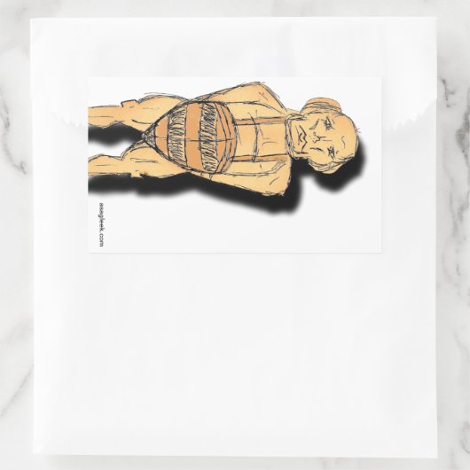 Shy Typ Sticker (Tasche)