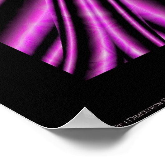 Shy Violet Poster (Ecke)