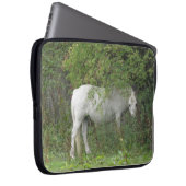 Shy White Horse Laptop Tasche (Vorne Rechts)
