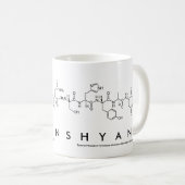 Shyann Peptidname Tasse (VorderseiteRechts)