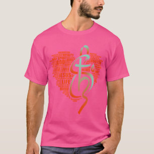 Shyju Mathew - Inspirierte Worte - Jesus Lovers De T-Shirt