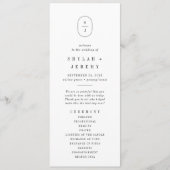 SHYLAH Simple Boho Moderne, einzigartige Monogramm Programm (Vorderseite)