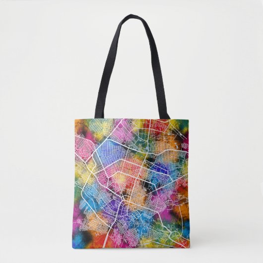 Shymkent Kazakhstan City Map Tasche (Vorderseite)