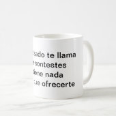 Si el pasado te llama kaffeetasse (VorderseiteRechts)