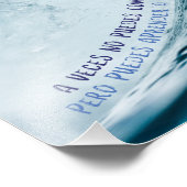 "Si no puedes combatirlo, puedes surfearlo" Fotodruck (Ecke)