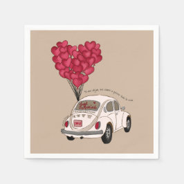Si Nos Dejan | Hochzeitstag Serviette