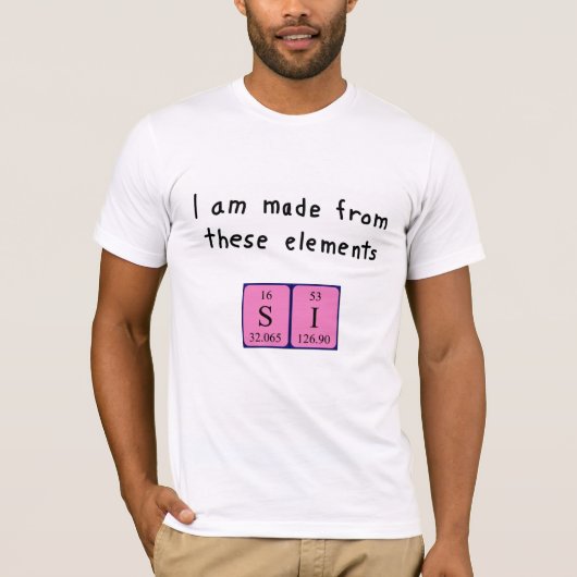 Si Periodenname Shirt 6 (Vorderseite)
