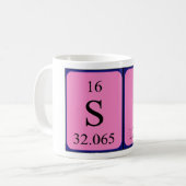 Si Periodenname Tasse 1 (Vorderseite Links)