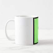 Si - Siamese Cat Chemistry Periodisches Tischeleme Kaffeetasse (Links)