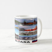 SI Slowenien - Ljubljana - Kaffeetasse (VorderseiteRechts)