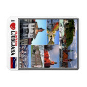 SI Slowenien - Ljubljana - Magnet (Horizontal)