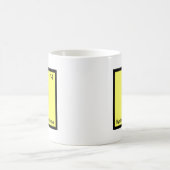 Si - Système International Funny Chemistry Symbol Kaffeetasse (Mittel)