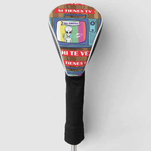 si tienes tv ahi the vez golf headcover (Vorderseite)