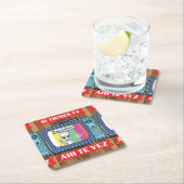 si tienes tv ahi the vez rechteckiger pappuntersetzer (Vor Ort)