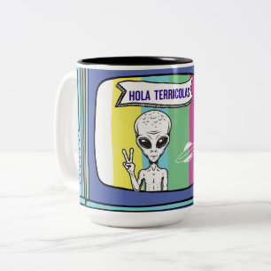 si tienes tv ahi the vez zweifarbige tasse