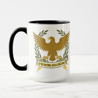 Si Vis Pacem, Para Bellum.. Eagle and lightning  Tasse