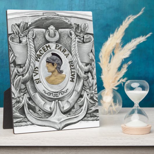 SI VIS PACEM PARA BELLUM FOTOPLATTE (Seite)