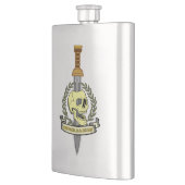 Si Vis Pacem, Para Bellum.. Skull Flachmann (Links)