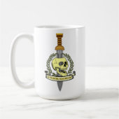 Si Vis Pacem, Para Bellum.. Skull Kaffeetasse (Links)