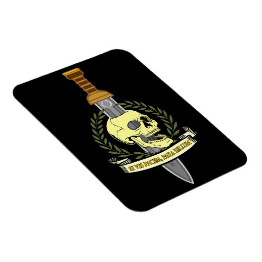 Si Vis Pacem, Para Bellum.. Skull Magnet (Rechte Seite)