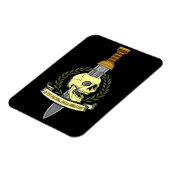 Si Vis Pacem, Para Bellum.. Skull Magnet (Linke Seite)