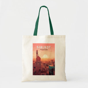 Sialkot Pakistan Reise Kunst Vintage Tragetasche