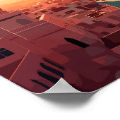 Sialkot Pakistan Reisekunst Vintag Poster (Ecke)