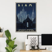 Siam Beautiful Bangkok Poster (Heimbüro)