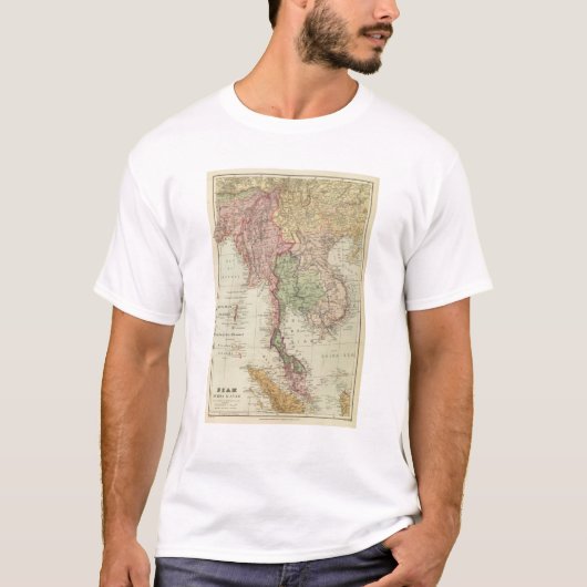 Siam, Birma und Anam T-Shirt (Vorderseite)