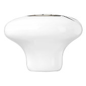 Siam Blue Mit Augen Cat Face Light auf Dark Graphi Keramikknauf (Seitenansicht)