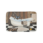 Siam Cat Bath von Bihrle Badematte (Vorderseite)