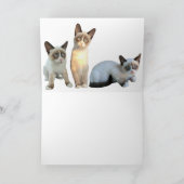 Siam Happy Birthday Card Feiertagskarte (Innenseite)