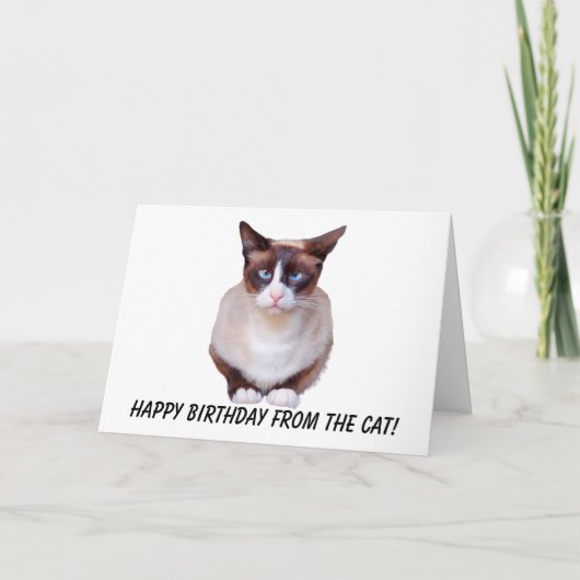 Siam Happy Birthday Card Feiertagskarte (Vorderseite)