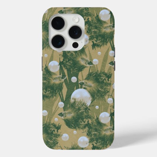 Siam kämpft grün Case-Mate iPhone hülle (Rückseite)