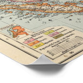 Siam, Malaiisches Archipel Poster (Ecke)