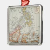 Siam, malaysisches Archipel Silbernes Ornament (Links)